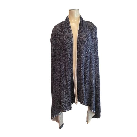 Lane Bryant Plus Womens Cape Cardi Wrap Oversized Cover - Picture 1 of 8